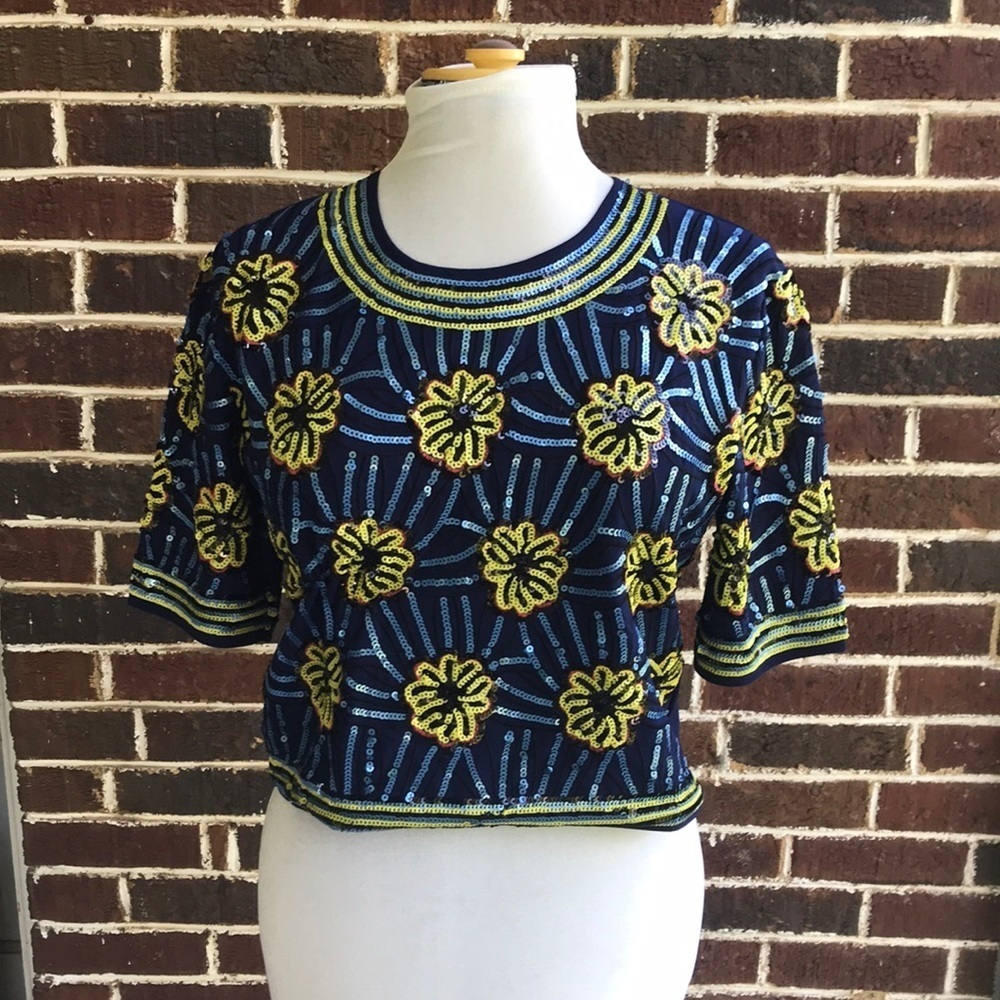 Sequined blouse, women’s size M/L